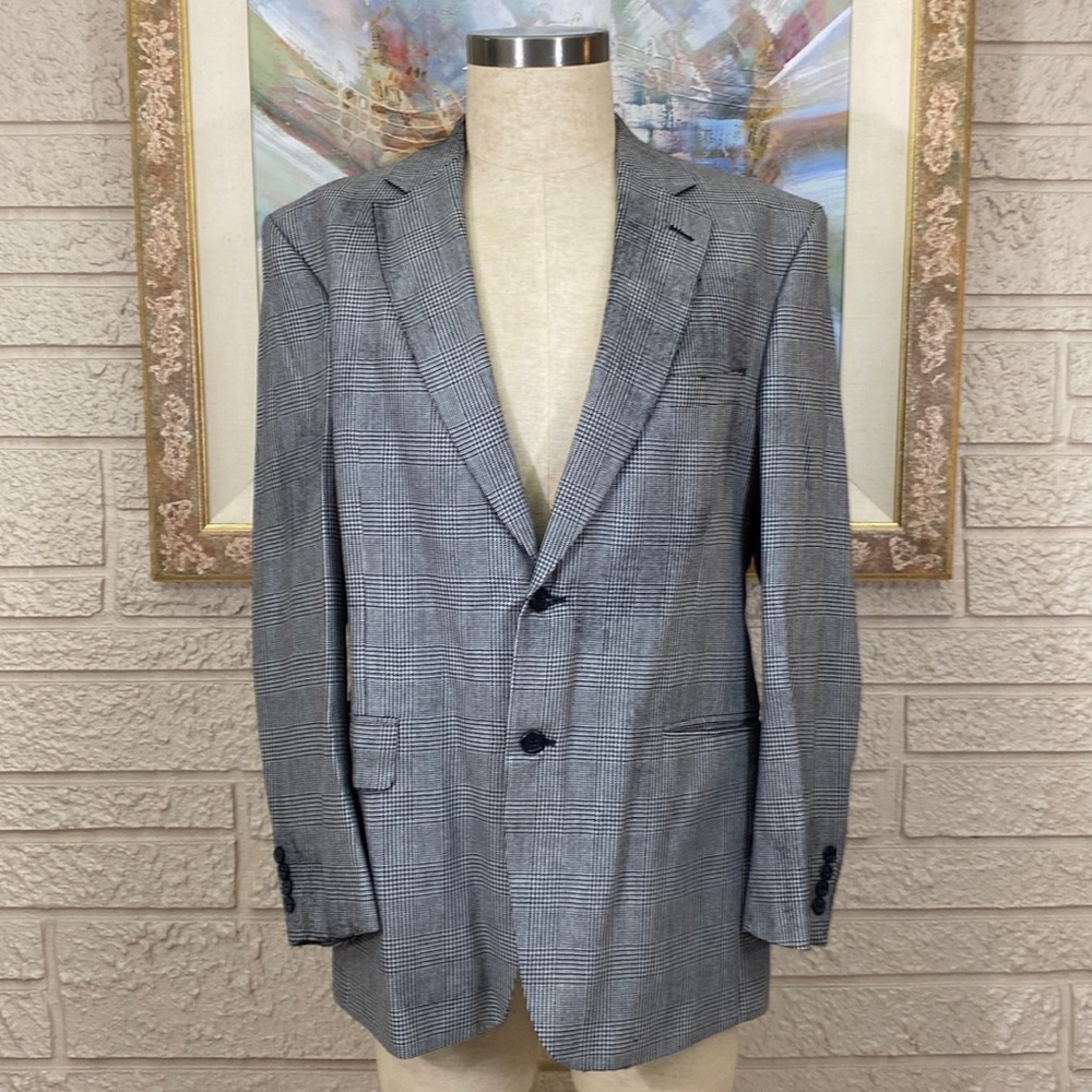 Jos. A BANKS Glens Plaid Mens Suit - Picture 1 of 12